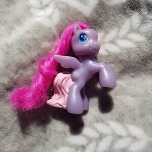 My Little Pony Figure Starsong Purple Pink Brushable Hair MLP G3 Figurine